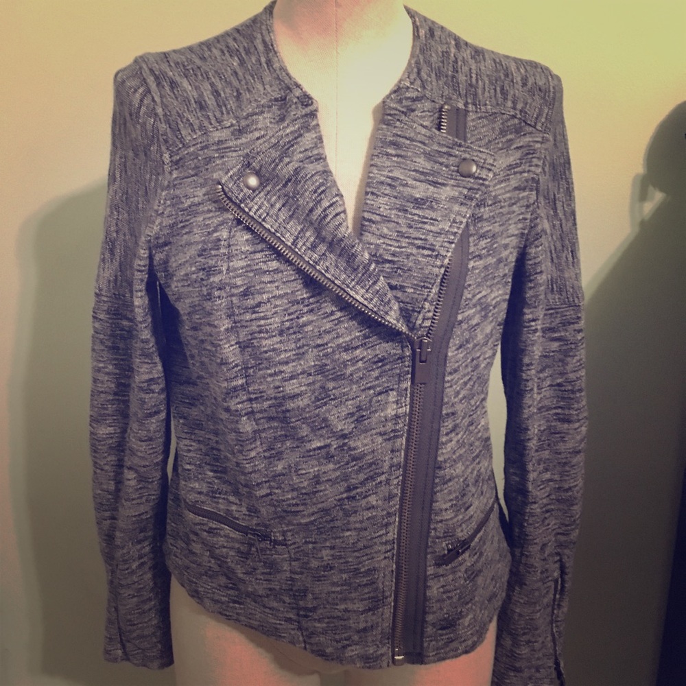 Gray light weight jacket